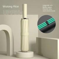 Paraguas plegable con hebilla de anillo inverso, sombrilla automática de negocios Premium, a prueba de viento y lluvia - details 13