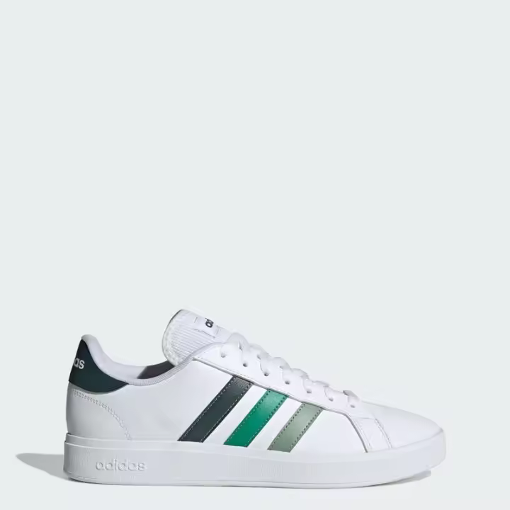 Leten Lifestyle Grand Court Base 2.0 Zapatos Hombre Blanco JH8612 Calcomanía - 1