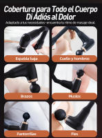 Pistola de Masaje Fascial con Mango Extensible y Codo, Automasaje para Espalda Alta/Baja, Alivio Muscular Profundo y Relajación para Aliviar Dolor de Espalda, Cuello y Hombros - details 11