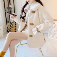 Nueva chaqueta sherpa de otoño e invierno para mujer, chaqueta corta holgada y versátil - details 18