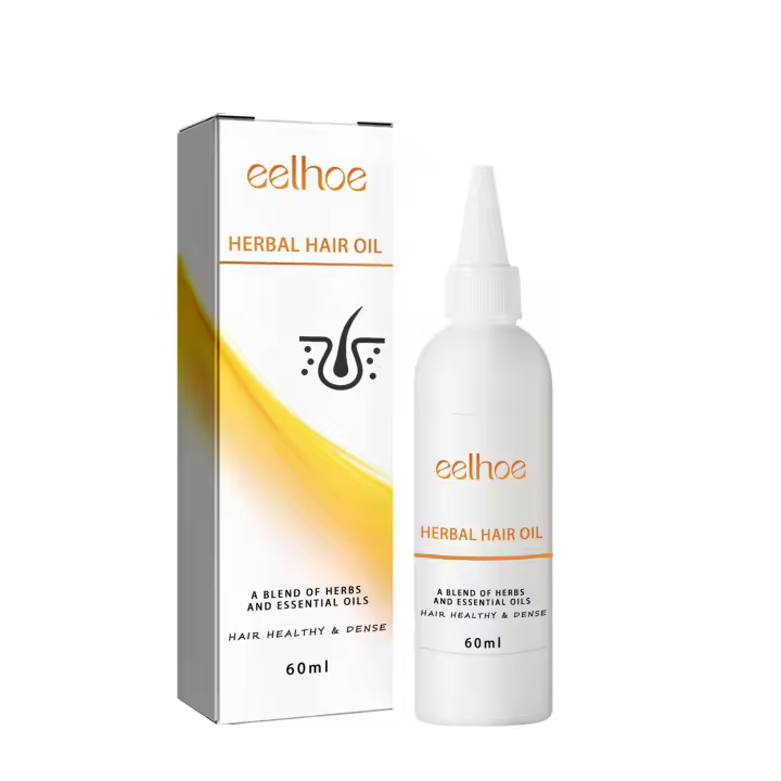La planta herbaria repara la furia seca, hidrata, suaviza el cuidado y el aceite para el cabello denso - 1
