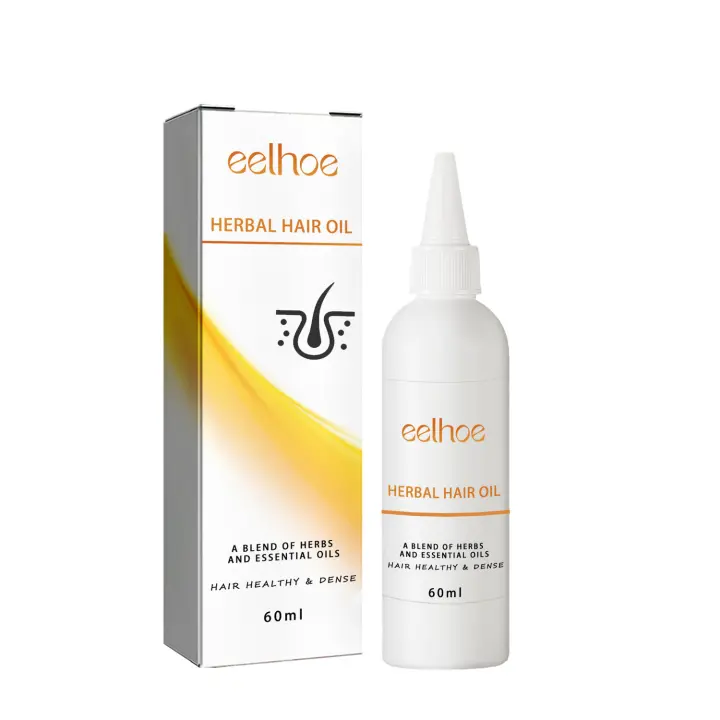 La planta herbaria repara la furia seca, hidrata, suaviza el cuidado y el aceite para el cabello denso - 1