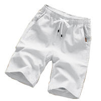 Nuevos pantalones de playa de verano de estilo informal para hombre, pantalones cortos rectos deportivos para correr para hombre, Material de poliéster - details 6
