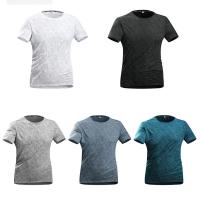 Pack 5 Camisetas de hombre deporte de verano manga corta rápido seco alto elástico ligero transpirable fitness running baloncesto camiseta - details 1
