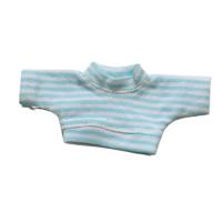 Ropa de muñeca de algodón, camiseta interior a rayas, ropa de muñeca de felpa de Color sólido, suéter de 15cm, ropa de muñeca sin atributos de alta calidad - details 12