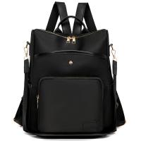 Bolso de mujer, nueva mochila con textura de cuero suave, estilo coreano, mochila escolar retro de moda, bolso de viaje de tendencia de color sólido simple - details 2