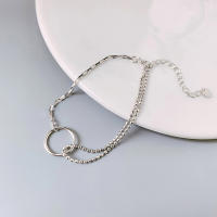 Pulsera De Beads Geométricas De Plata Esterlina 925 Para Mujeres Estilo Simple Y Temperamento Joyería De Mano Para Fiestas - details 14