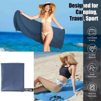 Toalla deportiva súper absorbente suave de secado rápido, chal de natación de microfibra para Fiess, natación, senderismo al aire libre, Yoga - details 5