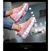 Nuevos Zapatos de Patinaje de Ruedas para Niños Zapatos Deportivos para Adultos con Luz - details 16