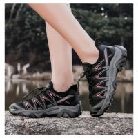 Zapatos de senderismo para mujer, zapatos de senderismo resistentes al desgaste para deportes al aire libre, zapatos de senderismo con suela de goma - details 4