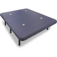 Base Tapizada con 5 Barras Transversales y Tejido 3D Color Gris + 7 Patas de Metal 32cm, 150x200cm - details 0