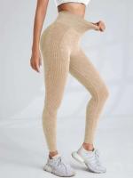 Body sin costuras para gimnasio para mujer, pantalones de yoga de secado rápido para realzar la cadera, monos deportivos con texto para correr y mujer - details 20