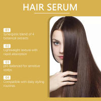 Aceite para el cuidado del cabello con extracto de plantas que nutre el cuero cabelludo, suaviza, brilla y suaviza. - details 9