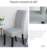 Funda de silla de spandex jacquard para banquetes, oficina, fiesta, elástico, protector de silla de comedor lavable extraíble - details 3