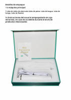 Herramienta de Cuidado de la Piel para el Acné y el Crecer Cabello Electroterapia de Alta Frecuencia con Tubo de Vidrio Portátil Piel Normal - details 10