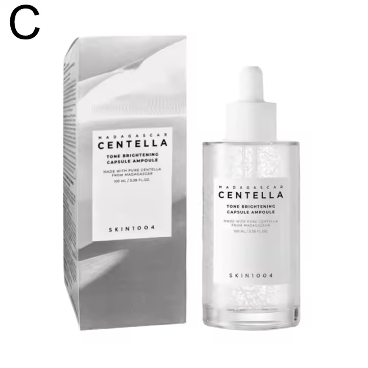 Esencia de Centella Asiatica SKIN1004 Crema de Ojos, Limpiador, Aceite de Limpieza, Crema de Sol, Toner Hidratante Calmante para Cuidado de la Piel - 1