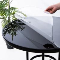 Mantel de Mesa de PVC Transparente Impermeable, Resistente al Aceite, Paño Suave para Cocina y Comedor - details 2