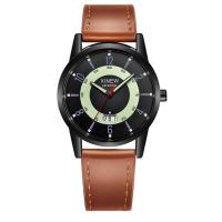 Relojes baratos de marca XINEW genuinos de lujo de primera calidad para niños, reloj de cuarzo con fecha y correa de Cuero Simple a la moda negra, reloj Erkek Barato Saat Relogio Masculino - details 12