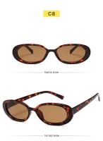 Gafas de Sol Vintage Pequeñas Ovaladas Marca Diseñadora Protección UV400 - details 7