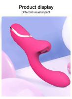 Consolador vibrador de punto G para mujer, 10 velocidades, succionador de clítoris, estimulador de clítoris Oral, motores duales, Juguetes sexuales para masturbador femenino adulto - details 7