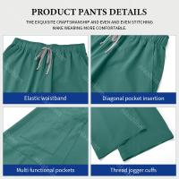 ropa médica para hombre, uniforme de hospital, traje exfoliante, ropa de trabajo quirúrgica, accesorios de enfermera, traje de trabajo para el cuidado de mascotas - details 16