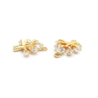 Colgantes de Árbol de Brasso Dorado de 18K Joyería Hazte de Diamantes Falsos y Circonio - details 38