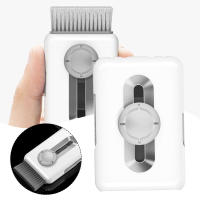 Cepillo de limpieza de teclado 6 en 1, herramienta de limpieza de polvo portátil multifuncional para exteriores - details 3