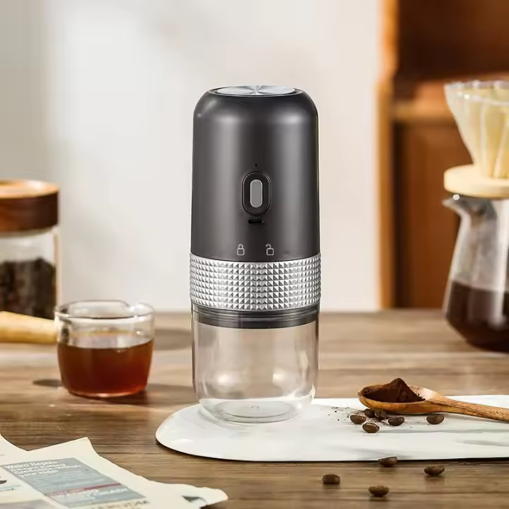 Molinillo de Café Eléctrico USB Inalámbrico Profesional Cartucho de Cerámica para Moler Café en Grano Molino Máquina de Café Portátil Accesorios - 1