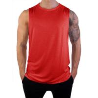 Summer Gym Tank Tops Men Mesh Running Sport Fitness Sleeveless Shirt Plain Quick Dry Bodybuilding Singlets Men's Clothing - details 7