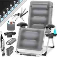 Resistente a la Intemperie, Capacidad de Carga 200kg, Tapizado Ergonómico, Respaldo Ajustable, Cojín - details 0