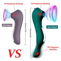 Vibrador con ventosa para clítoris silencioso 2 en 1, 10 modos, masturbador femenino, vibradores de succión de clítoris al vacío para mujeres, juguetes sexys para adultos, modo de pareja - details 11