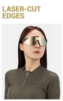 Gafas de Sol KAPVOE UV400 Lente Ultra Clara Padilla Ajustable Ligera Para Ciclistas y Corredores - details 3