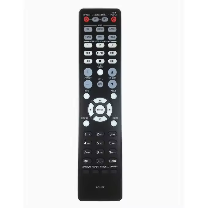 Mando a distancia de repuesto para amplificador integrado Denon, RC-1173, PMA-720, PMA-520AE, DCD-720AE, DCD-520AE, RC-1197, PMA-720AE - 1