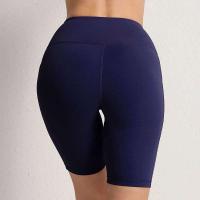 Leggings de Cintura Alta para Mujer Shorts con 3 Bolsillos Leggings Adelgazantes de Color Sólido - details 5