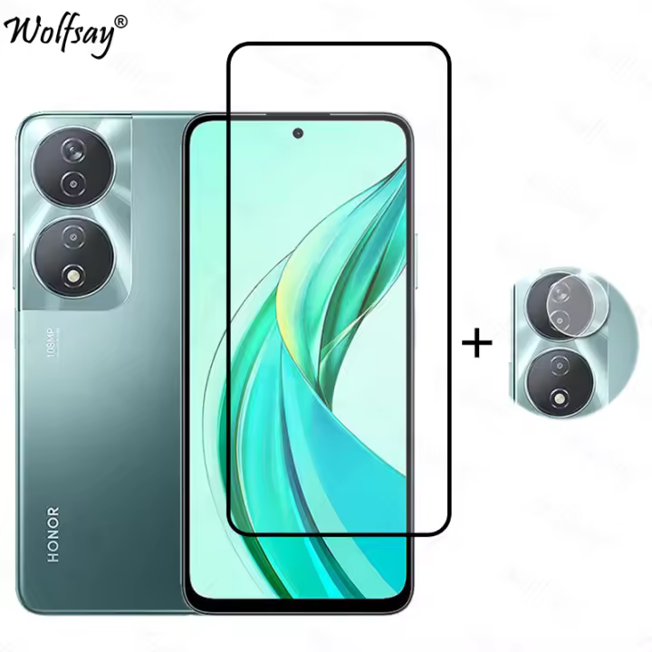 Full Cover Tempered Glass For Honor 90 Smart Screen Protector For Honor 90 Smart Camera Glass For Honor 90 Smart Glass 6.8 inch - 1