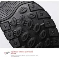 Sandalias de cuero para hombre, zapatos informales antideslizantes, cómodos, transpirables, para playa, talla grande 38-48 - details 7