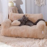 Cama suave y cálida para gato, sofá para perro, estera cómoda, lavable, casa para dormir para gatito y cachorro, nido de felpa antideslizante para invierno - details 6