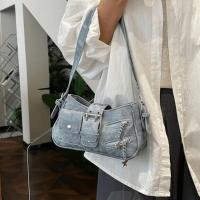 Bolso de mano a la moda Y2K, bolso para axila con remaches de estrella, bolso de hombro para chica picante, bolso cruzado Retro, ropa de calle - details 26