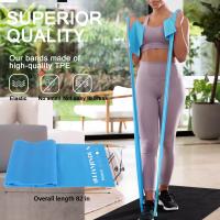 Yoga látex de estiramiento para principiantes entrenamiento de estiramiento para damas baile latino cuerda elástica bandas de resistencia - details 3