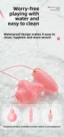 Doble vibración huevos control de la aplicación de silicona succión clitoris estimulación vibrador juguetes sexuales para las mujeres masturbación masajero - details 15