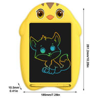 Tablero de dibujo de dibujos animados para niños, tableta LCD de escritura a Color, juguete para el Día de los niños, cumpleaños, regalos de Navidad, 8,5 pulgadas - details 6
