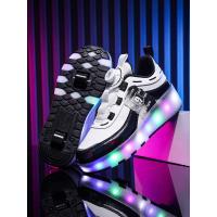 Zapatos de Ruedas Baozou Modelos Sencillos y Dobles Automáticos LED de Luz - details 6