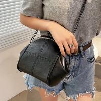 Bolso bandolera acolchado para mujer - Negro clásico, correa de hombro desmontable, diseño elegante para compras, oficina y citas, bolso de viaje para oficina |   Textura acolchada |   Forro de poliéster, bolso cruzado - details 3