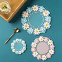 Mantel de Comedor Kawaii Margarita Almohadillas Aislantes para Platos Posavasos Antideslizantes para Taza de Té, Mug de Leche, Mug de Café Decoración de Cocina y Comedor - details 5