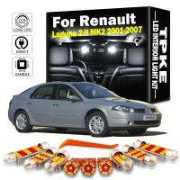 Kit de Bombillas de Domo para Renault Laguna 2 II MK2 Kit de Bombillas LED Interiores TPKE de 14 Piezas para Coche del Maletero - details 0