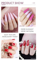 Parkson-esmalte de uñas en Gel UV, barniz transparente, brillante, de larga duración, para manicura artística, 8ml - details 4