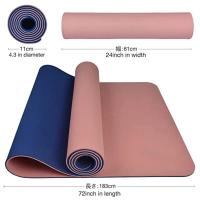 Estera de Yoga TPE Gruesa Antideslizante, Alta Calidad de Movimiento para Fitness en Casa 180*57cm - details 1
