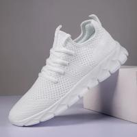 zapatos informales Unisex a la moda, calzado ultraligero de talla grande, zapatillas cómodas antideslizantes para exteriores, zapatos de malla transpirable para hombres - details 22