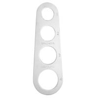 Medidor de espaguetis de superficie lisa sin rebabas, resistente al deslustre, ligero, para hacer una parte adecuada de espagueti - details 7