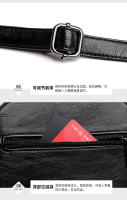 Bolso pequeño de moda tipo cubo, de cuero suave, nueva versión coreana, estilo simple, bolso bandolera de hombro, bolso informal. - details 19